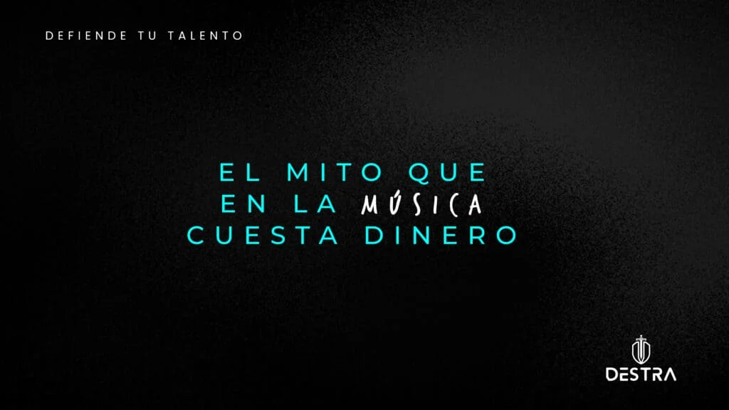 El mito que en la música cuesta dinero